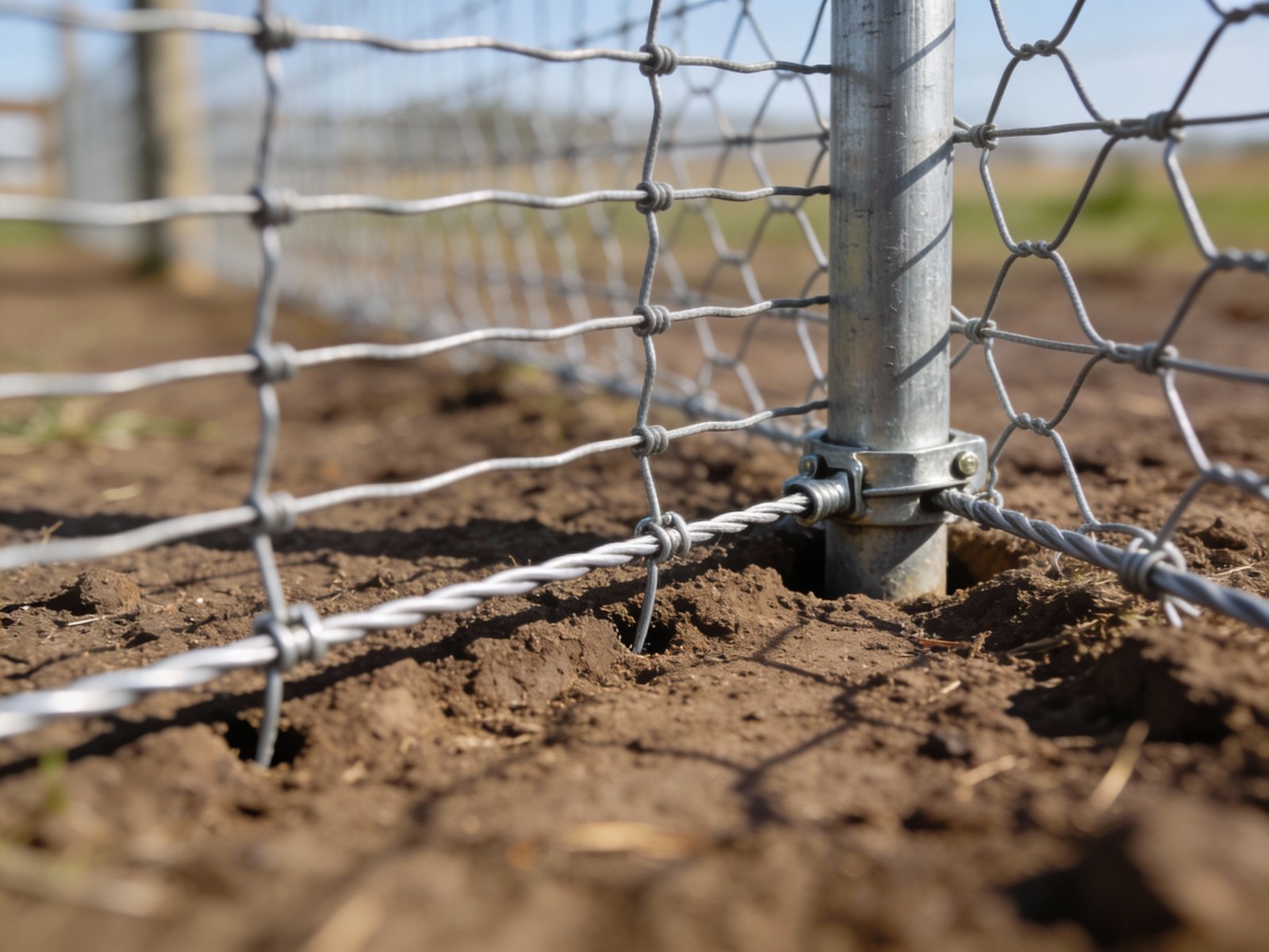 Proper mesh spacing and ground clearance detail