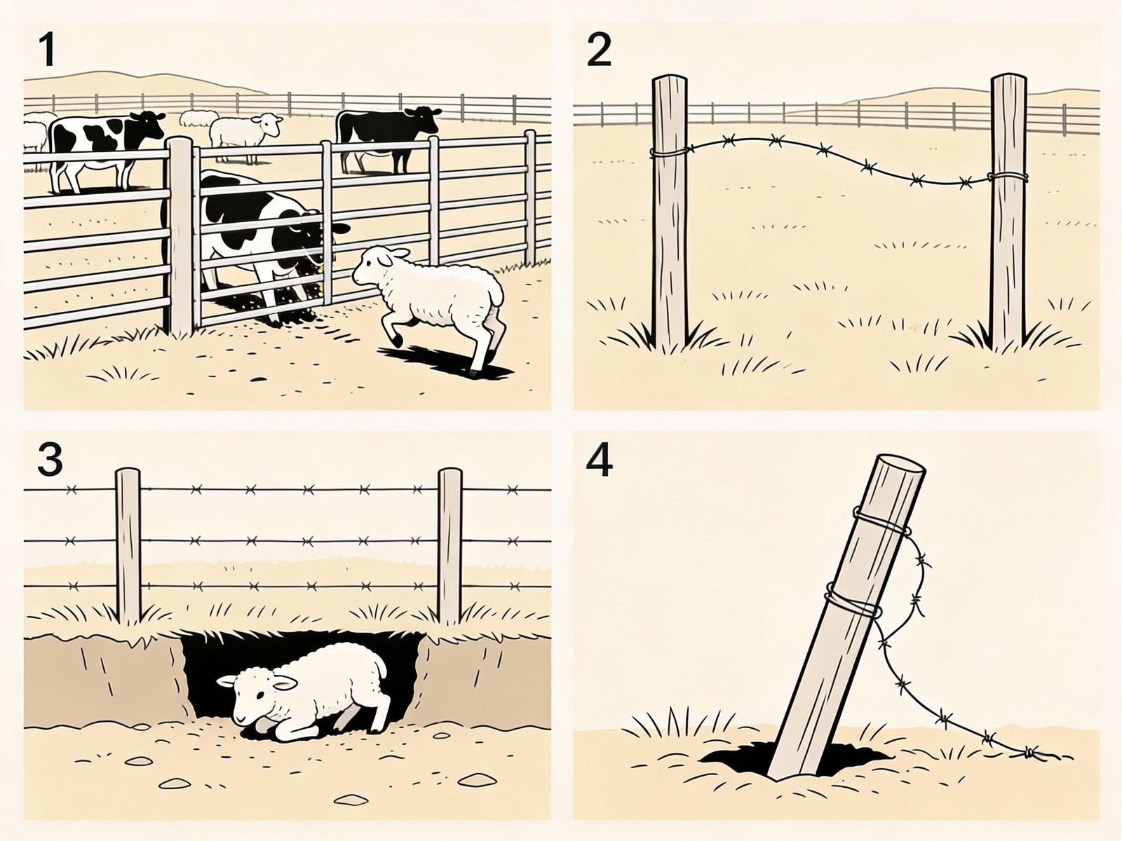 Common beginner fencing mistakes on small farms